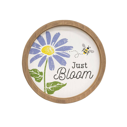 Just Bloom Circle Frame