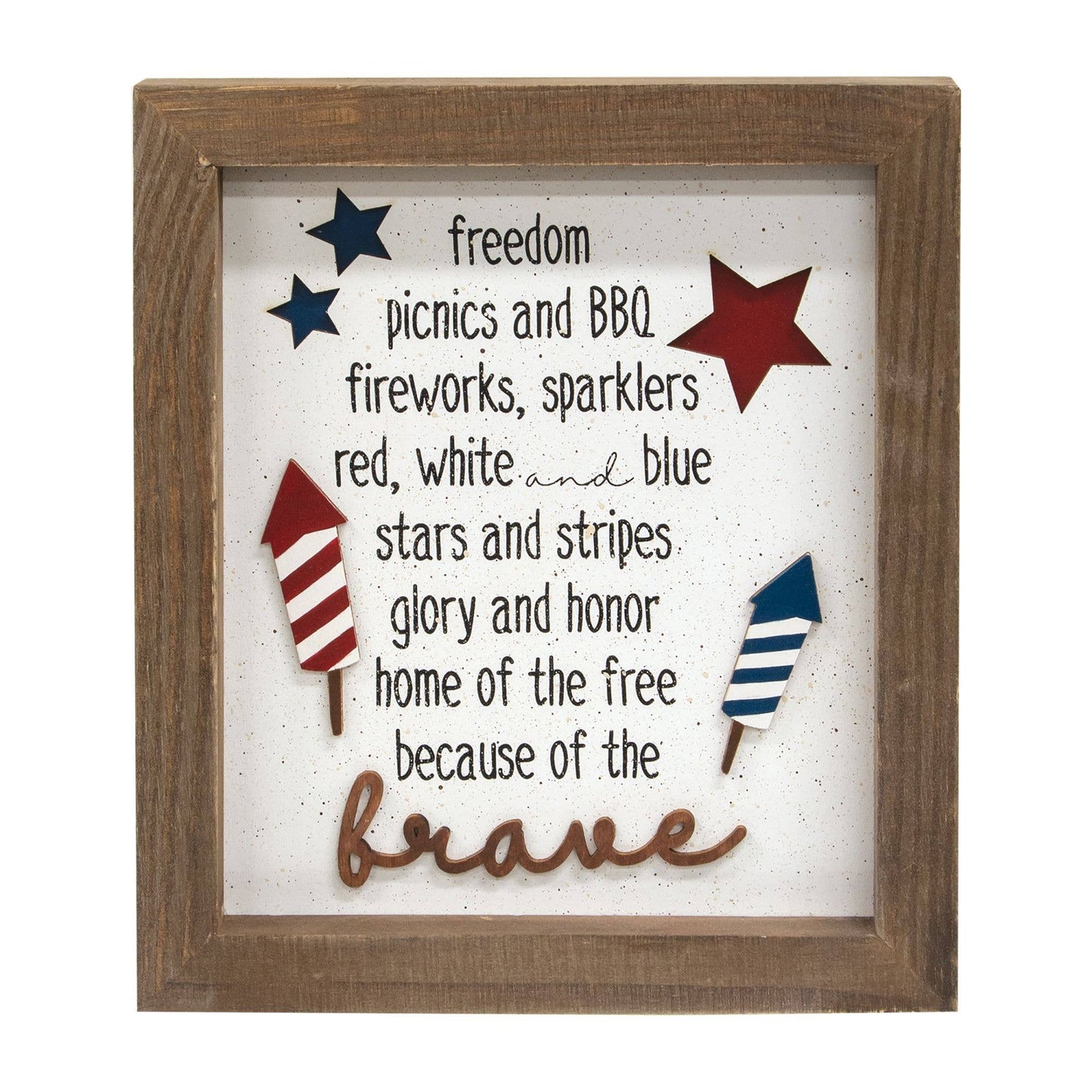 Brave Shadowbox Frame