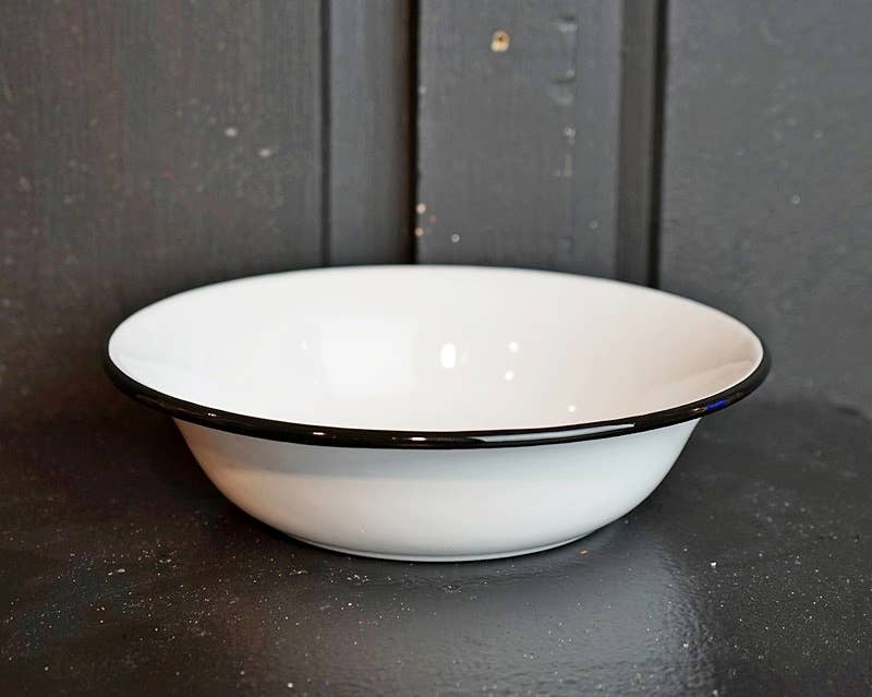 Enamel Bowl 6"