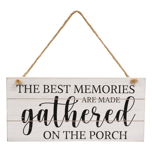 The Best Memories Distressed Shiplap Sign