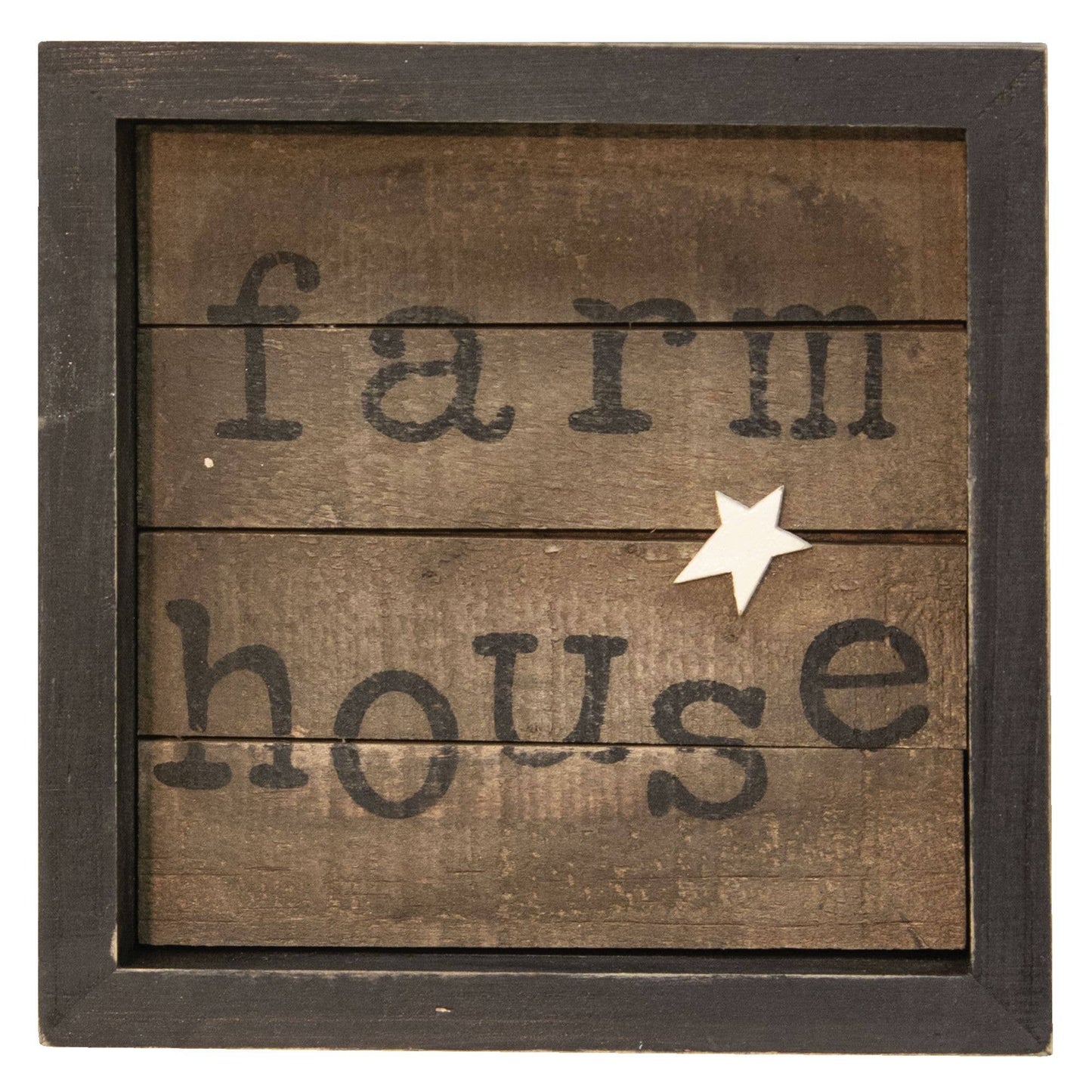 Farmhouse Slat Sign