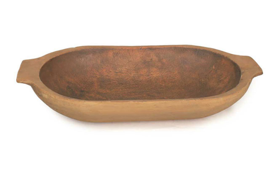 Oval Trencher Dough Bowl