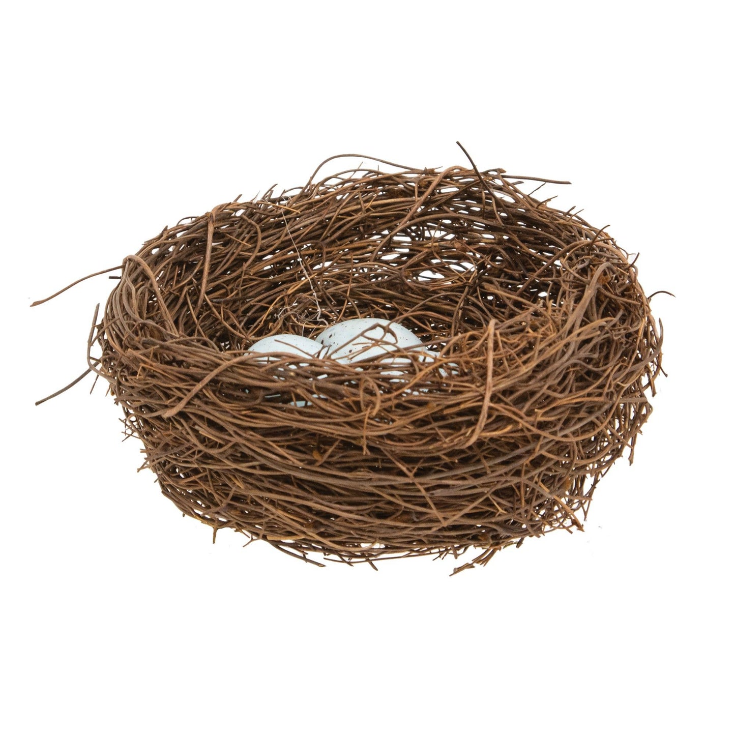 Vine Robin's Nest w/Blue Eggs